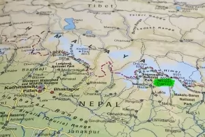 Mount Everest Region Map thumbnail